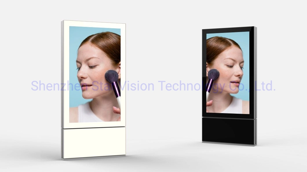 55 Inch Indoor Android Floor Stand Touch Screen Display Advertising Totem LCD Digital Signage