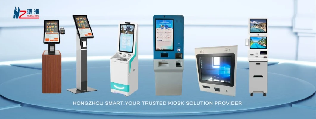 Self Service Vending Machine for Smart Lottery Ticket Kiosk with Ticket Printer and Qr Scanner