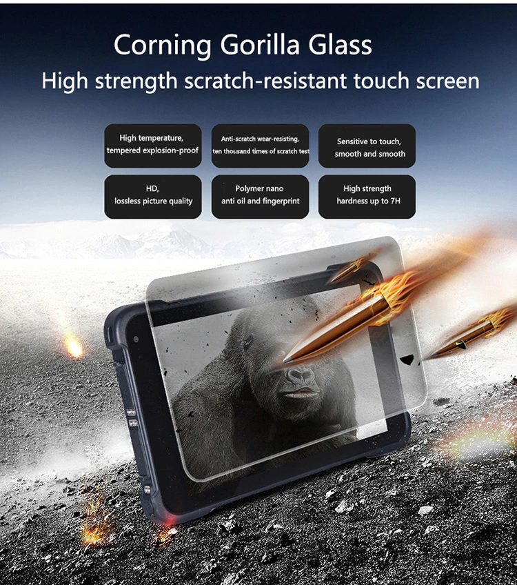 10.1" Window Tablet 1.5GHz Dual Core Waterproof Dustproof Scracthproof 3G Smart Rugged Tablet Panel PC