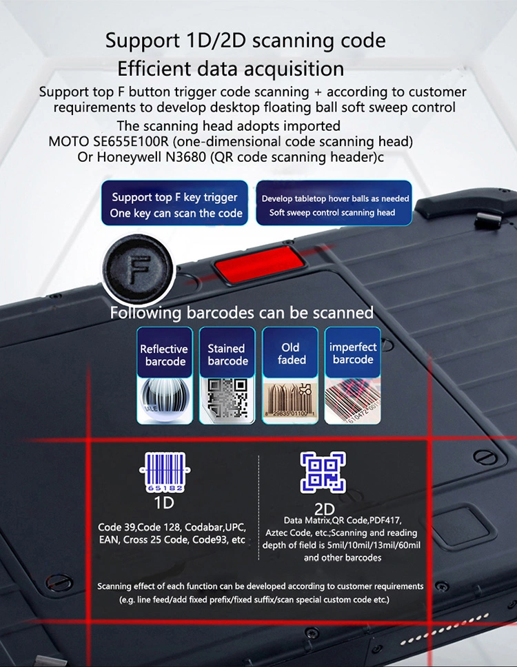 10.1" Window Tablet 1.5GHz Dual Core Waterproof Dustproof Scracthproof 3G Smart Rugged Tablet Panel PC