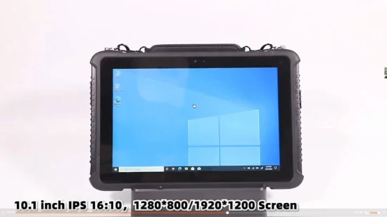 Robuster 10,1-Zoll-Tablet-Computer mit Win 10 PRO-Betriebssystem für industrielle Fahrzeuganwendungen
