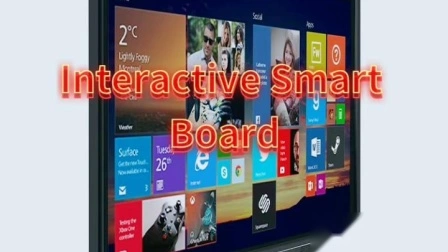 55-110 Zoll Ultra-HD-LCD-Panel Interaktiver Multi-Touch-Flachbildschirm für Bildungskonferenzräume