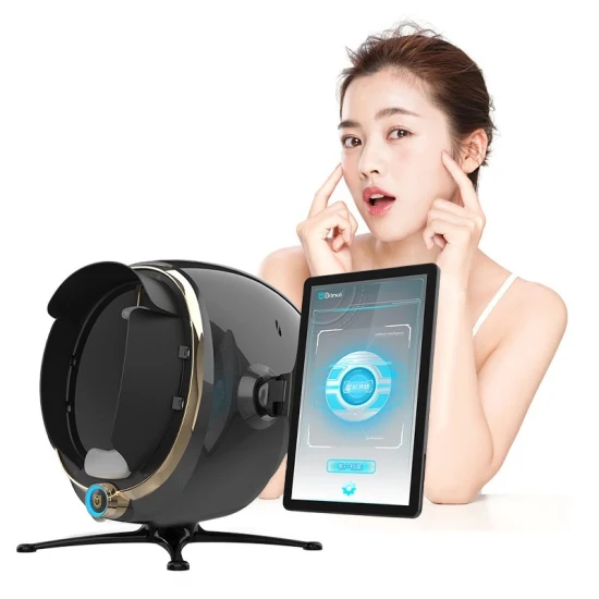 Neue professionelle Scan-Gesichts-Digitalkamera 4D 8D Smart Magic Mirror Scanner Gesichtshauttest-Analysator Gesichtsvisia-Analyse Schönheitsausrüstung
